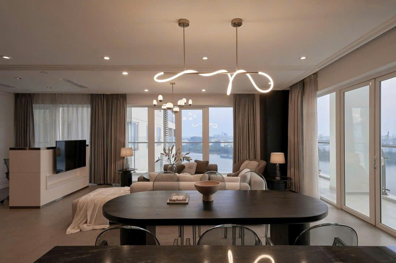 Cho Thuê Căn Hộ Duplex 3 Phòng Ngủ Diamond Island – Tòa Brilliant